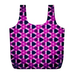 Digital Art Artwork Abstract Full Print Recycle Bag (l) by Ndabl3x