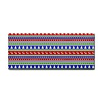 Christmas Color Stripes Pattern Hand Towel Front