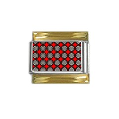 Dart Board Target Game Gold Trim Italian Charm (9mm) by Ndabl3x