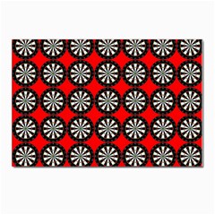 Dart Board Target Game Postcards 5  X 7  (pkg Of 10) by Ndabl3x