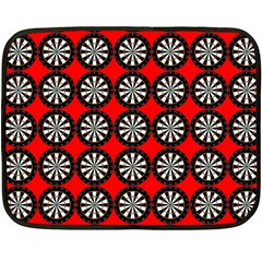 Dart Board Target Game Two Sides Fleece Blanket (mini) by Ndabl3x