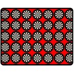 Dart Board Target Game Fleece Blanket (Medium) 60 x50  Blanket Front