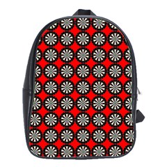 Dart Board Target Game School Bag (large) by Ndabl3x