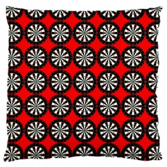 Dart Board Target Game Large Cushion Case (one Side) by Ndabl3x