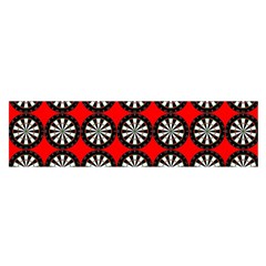 Dart Board Target Game Oblong Satin Scarf (16  X 60 ) by Ndabl3x