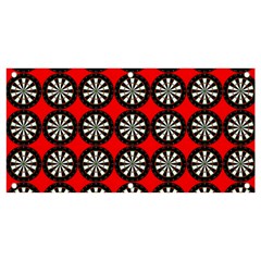 Dart Board Target Game Banner And Sign 4  X 2 