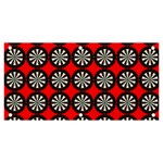 Dart Board Target Game Banner and Sign 6  x 3  Front