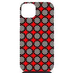 Dart Board Target Game Iphone 14 Plus Black Uv Print Case by Ndabl3x