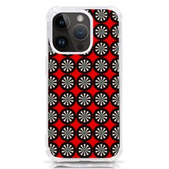 Dart Board Target Game Iphone 14 Pro Tpu Uv Print Case by Ndabl3x