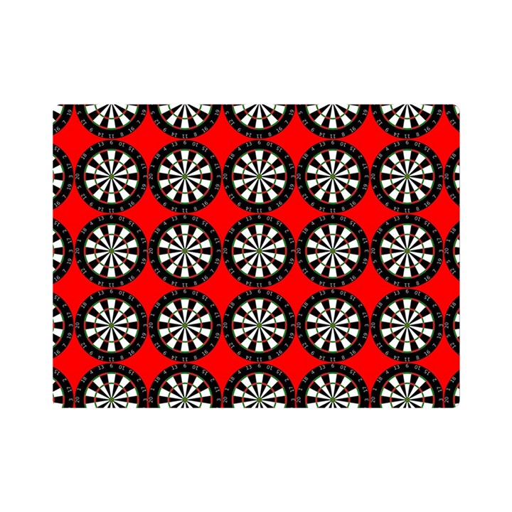 Dart Board Target Game Premium Plush Fleece Blanket (Mini)