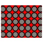 Dart Board Target Game Premium Plush Fleece Blanket (Medium) 60 x50  Blanket Front