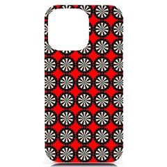 Dart Board Target Game Iphone 14 Pro Max Black Uv Print Case