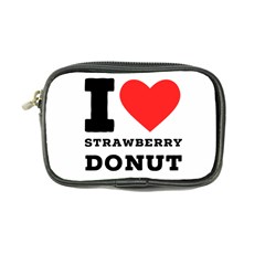 I Love Strawberry Donut Coin Purse by ilovewhateva