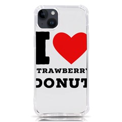 I Love Strawberry Donut Iphone 14 Plus Tpu Uv Print Case by ilovewhateva