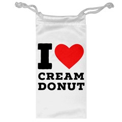 I Love Cream Donut  Jewelry Bag