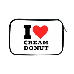 I Love Cream Donut  Apple Ipad Mini Zipper Cases by ilovewhateva