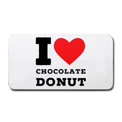 I Love Chocolate Donut Medium Bar Mat by ilovewhateva