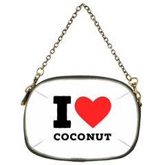 I Love Coconut Chain Purse (one Side) by ilovewhateva