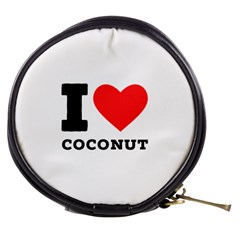 I Love Coconut Mini Makeup Bag by ilovewhateva