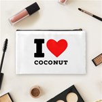 I love coconut Cosmetic Bag (Medium) Back