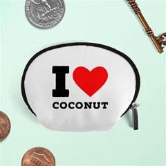 I Love Coconut Accessory Pouch (small) by ilovewhateva