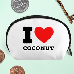 I Love Coconut Accessory Pouch (large) by ilovewhateva