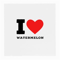 I Love Watermelon  Medium Glasses Cloth by ilovewhateva