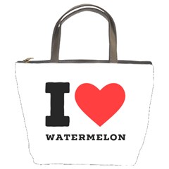 I Love Watermelon  Bucket Bag by ilovewhateva