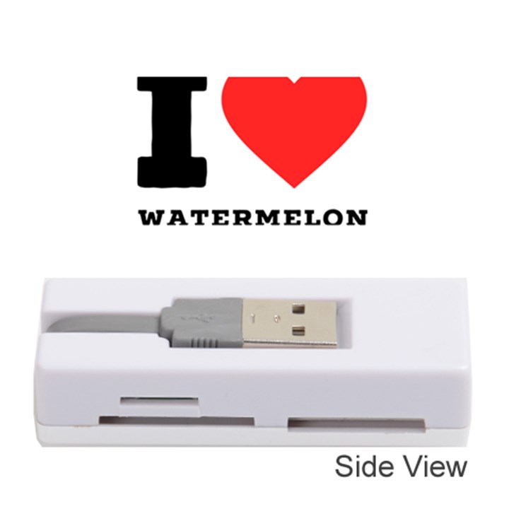 I love watermelon  Memory Card Reader (Stick)