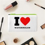 I love watermelon  Cosmetic Bag (XS) Front