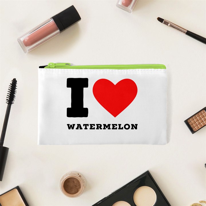 I love watermelon  Cosmetic Bag (XS)