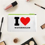 I love watermelon  Cosmetic Bag (XS) Back