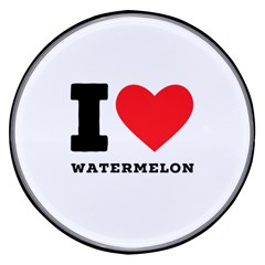 I Love Watermelon  Wireless Fast Charger(black) by ilovewhateva