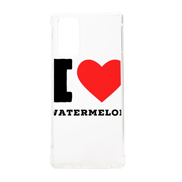 I love watermelon  Samsung Galaxy Note 20 TPU UV Case