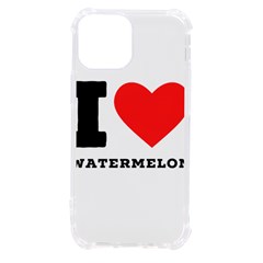 I Love Watermelon  Iphone 13 Mini Tpu Uv Print Case by ilovewhateva