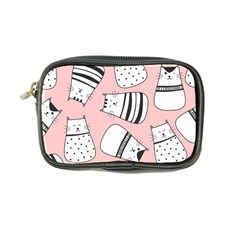 Cute Cats Cartoon Seamless-pattern Coin Purse