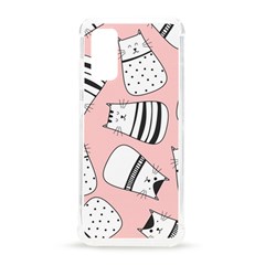 Cute Cats Cartoon Seamless-pattern Samsung Galaxy S20 6 2 Inch Tpu Uv Case by Vaneshart