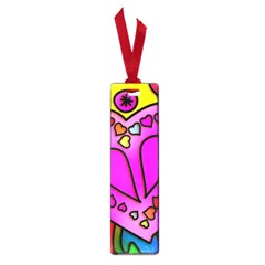 Stained Glass Love Heart Small Book Marks by Vaneshart