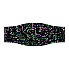 Math-linear-mathematics-education-circle-background Stretchable Headband by Vaneshart