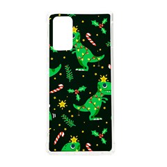 Christmas-funny-pattern Dinosaurs Samsung Galaxy Note 20 Tpu Uv Case by Vaneshart