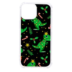 Christmas-funny-pattern Dinosaurs Iphone 13 Mini Tpu Uv Print Case