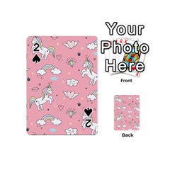 Cute-unicorn-seamless-pattern Playing Cards 54 Designs (mini)