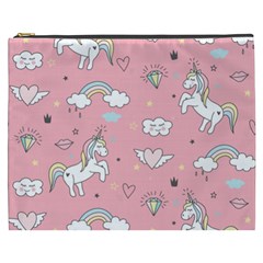 Cute-unicorn-seamless-pattern Cosmetic Bag (xxxl)