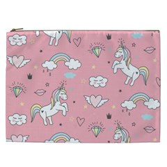 Cute-unicorn-seamless-pattern Cosmetic Bag (xxl)