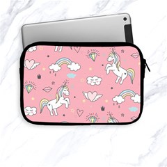 Cute-unicorn-seamless-pattern Apple Ipad Mini Zipper Cases by Vaneshart