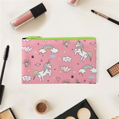 Cute-unicorn-seamless-pattern Cosmetic Bag (xs) by Vaneshart