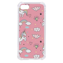 Cute-unicorn-seamless-pattern Iphone Se by Vaneshart