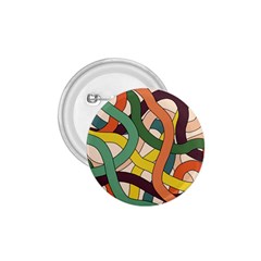 Snake Stripes Intertwined Abstract 1 75  Buttons by Vaneshop