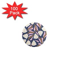 Flowers Pattern Floral Pattern 1  Mini Magnets (100 Pack)  by Vaneshop