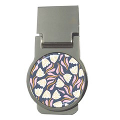 Flowers Pattern Floral Pattern Money Clips (round)  by Vaneshop